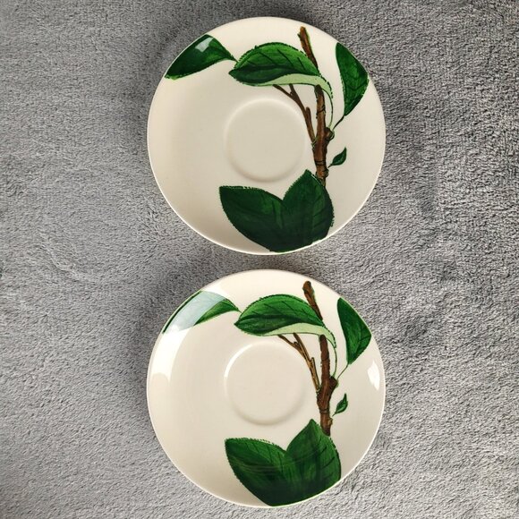 Metlox Poppytrail California Apple 2 Cup & Saucers & Sugar Bowl 1949 VTG MCM - Picture 6 of 16